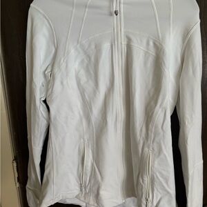 Lululemon Athletica Women's White Jacket,size 12